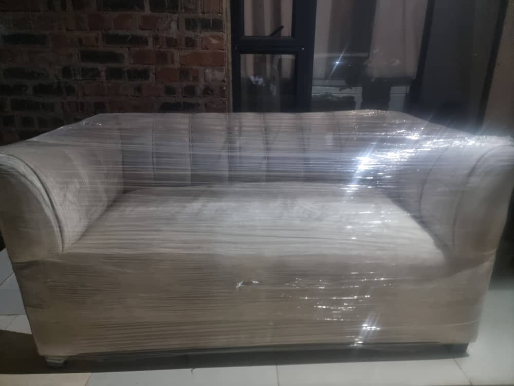 Beige Nude 2-Seater Couch