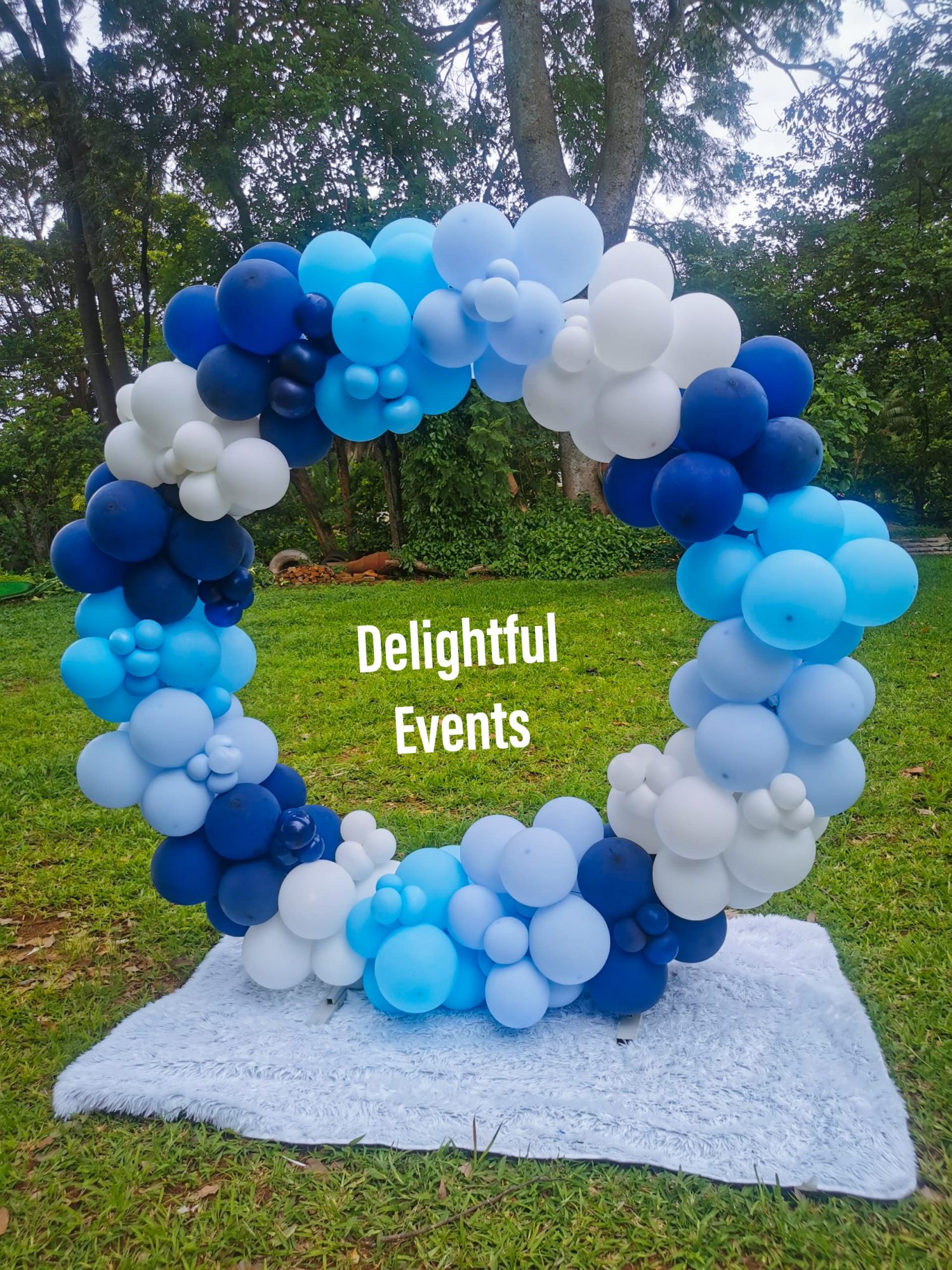 Ring Balloon Backdrop