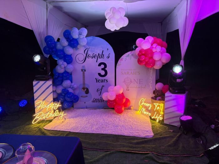 2 Piece Balloon Backdrop
