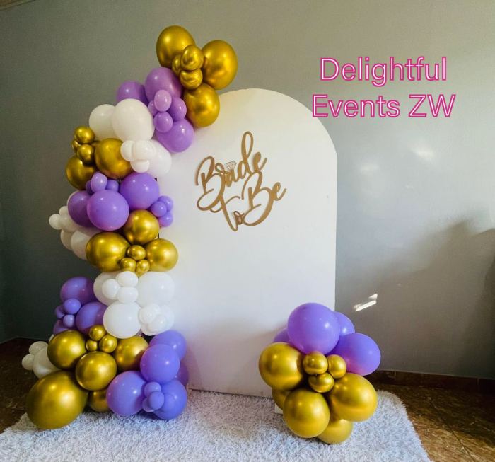 Semi-Arch Balloon Backdrop (Full Balloon)
