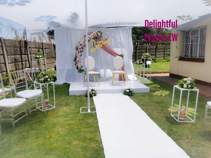 Flower Backdrop
